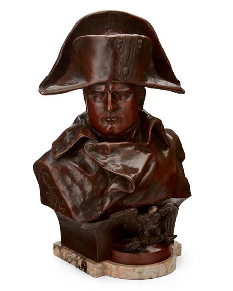 Bust of Napoleon as general by Renzo Colombo, 1885
