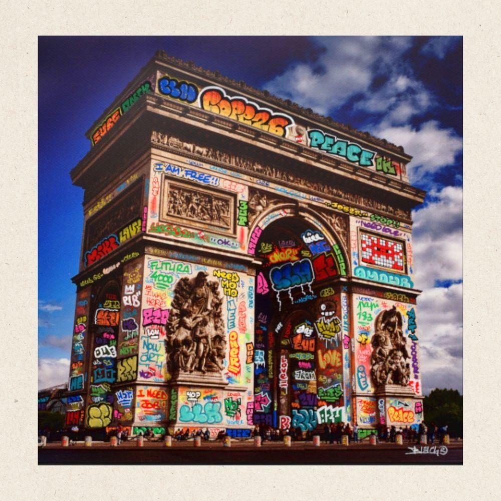 Artwork by Maxim Blachere, Triumph bow, Made of Lithograph on fine art paper