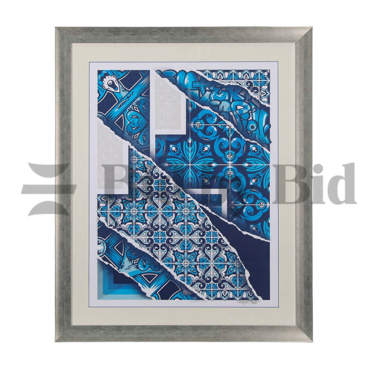 Artwork by Add Fuel, SERIGRAFIA EMOLDURADA, Made of silkscreen on paper