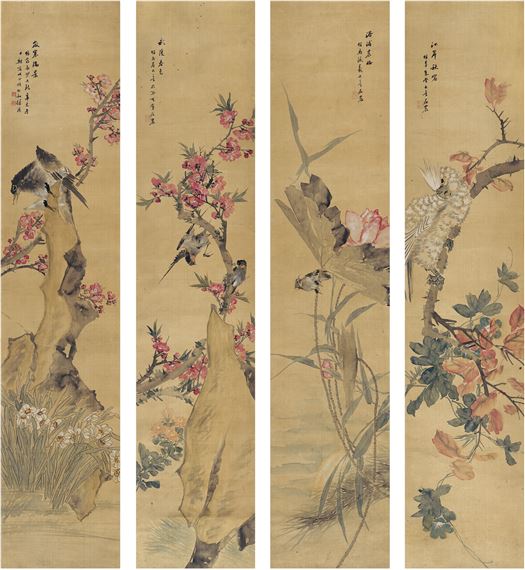 FLOWERS by Xu Qi, 1881