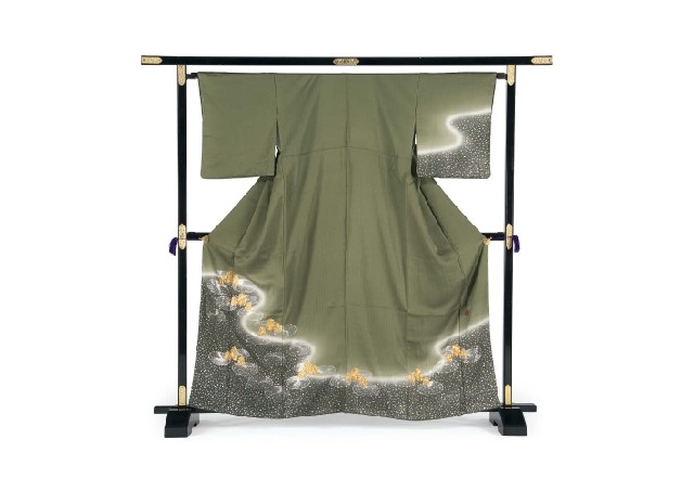 Artwork by Tokusen Fujibayashi, Homongi (kimono