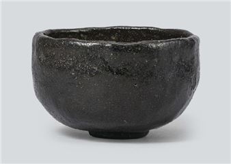 Black tea bowl - Fugensai