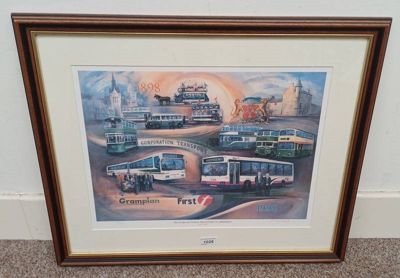 Eric Auld | Eric auld '100 years of public transport aberdeen' signed ...
