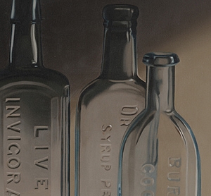 Artwork by Steve Smulka, Snake Oil, Made of oil on canvas