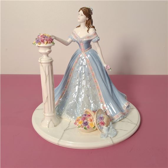 Jack Glynn | Coalport figure, Rose Terrace, designed by Sue