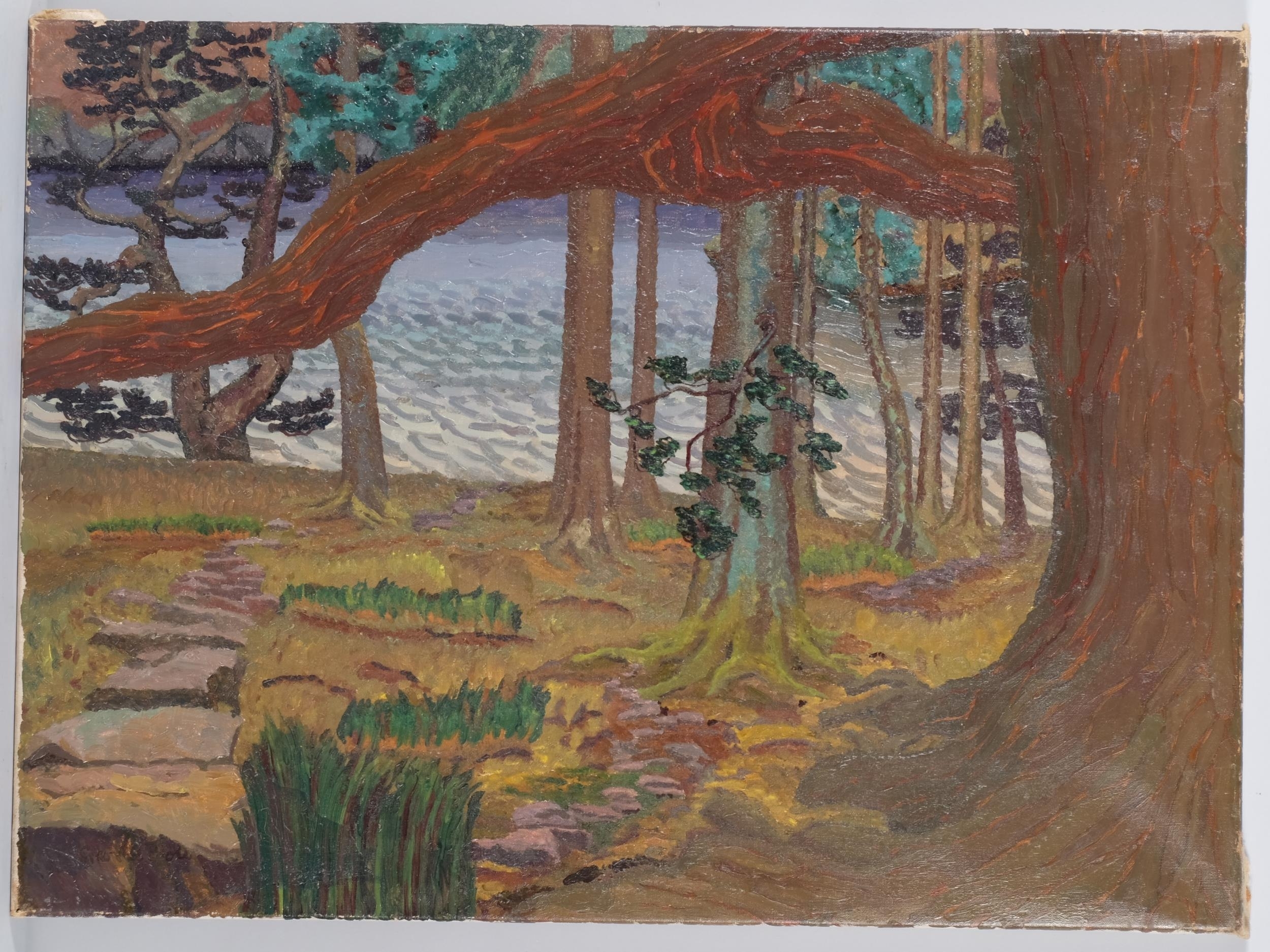 George Poole | mid-20th century oil on canvas (Mid 20th Century ...