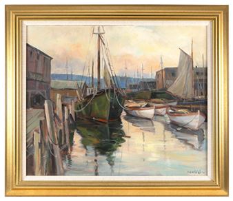 "Eventide", Gloucester Harbor - Dale Ratcliff