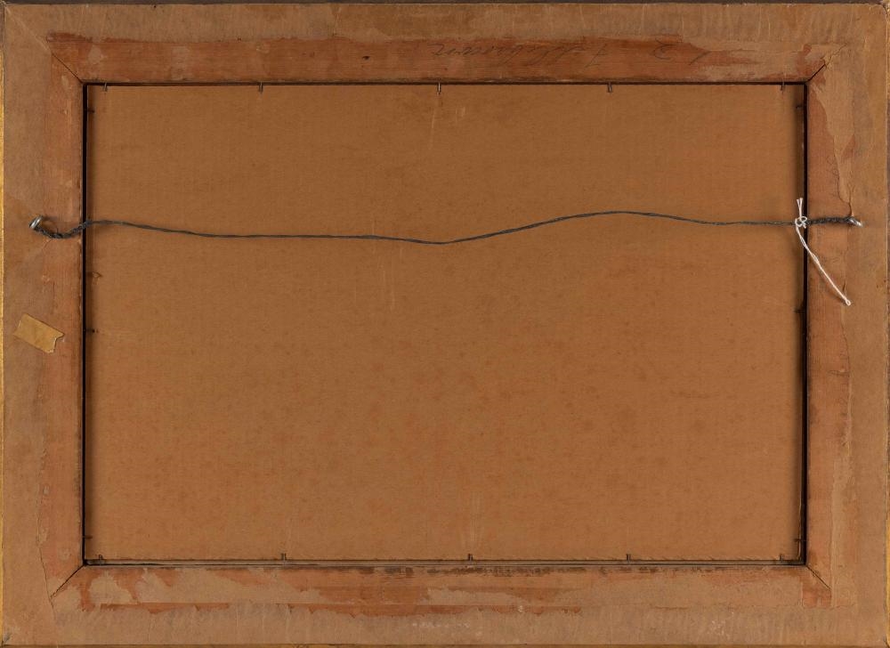 Artwork by Hezekiah Anthony Dyer, Riverside flower market, Made of Watercolor