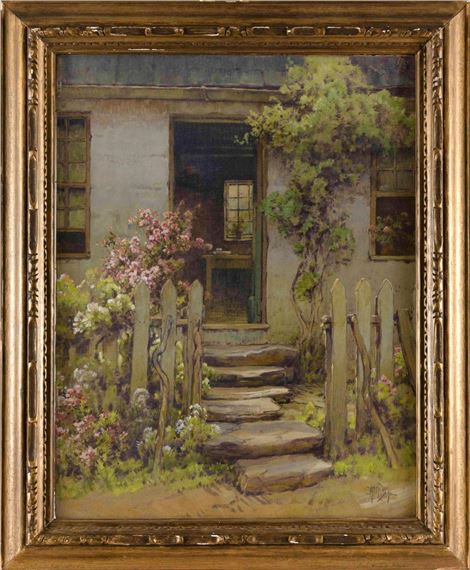 House with a picket fence