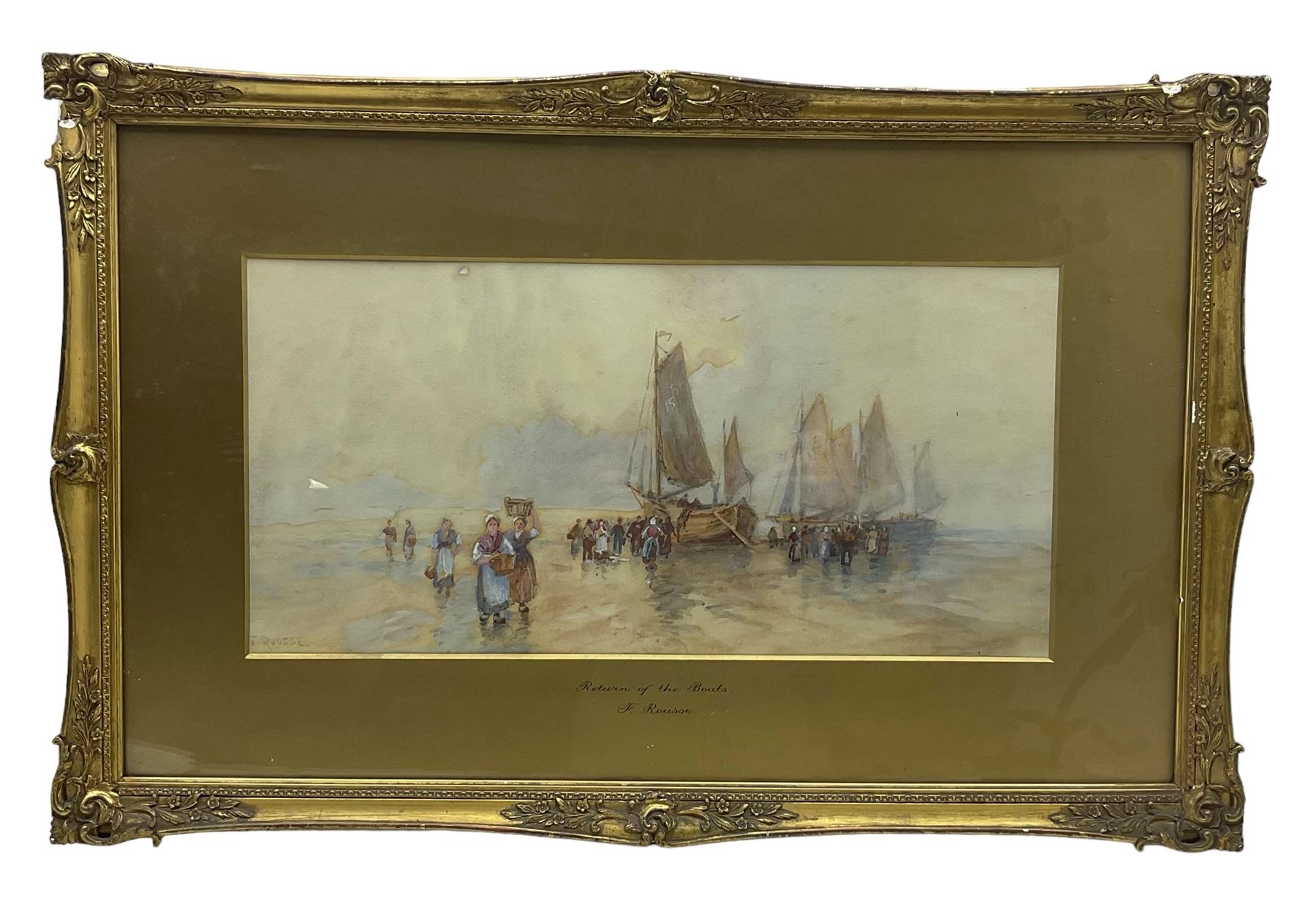 Frank Rousse | Return of the Boats | MutualArt