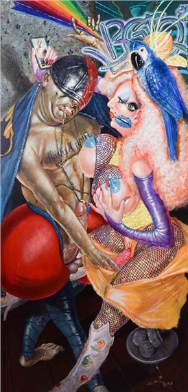 Harald K. SCHULZE (1952) by Harald K. Schulze, dated 2024