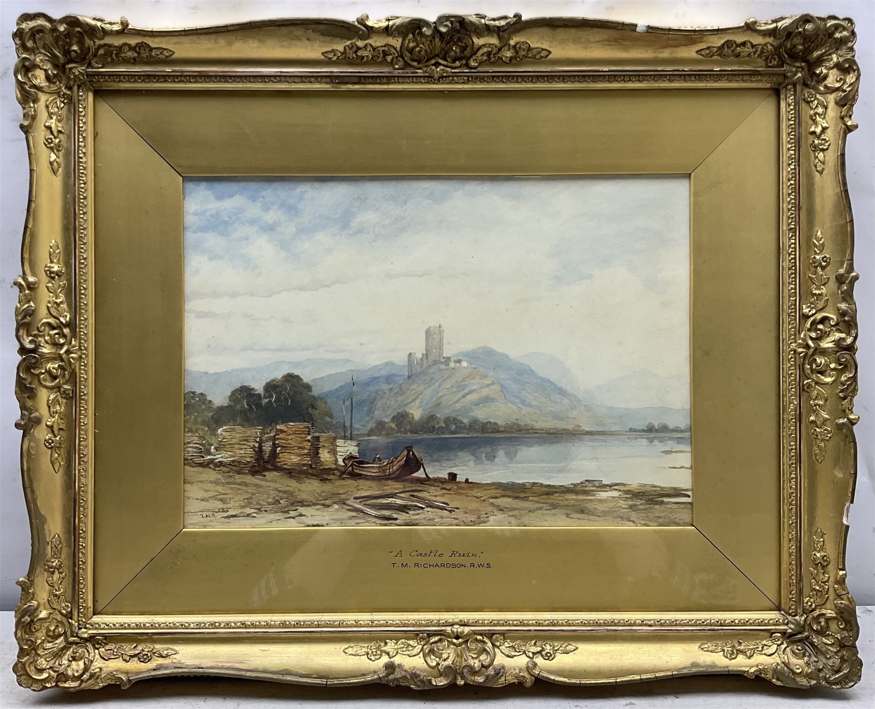 Thomas Miles Richardson | A Castle Ruin | MutualArt
