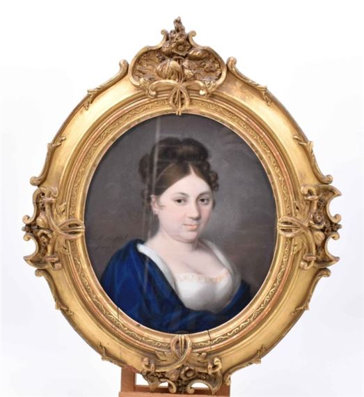 Seyffert, Heinrich Abel: Bildnis der Christine Bautler - Heinrich Abel Seyffert