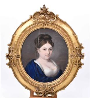 Seyffert, Heinrich Abel: Bildnis der Christine Bautler - Heinrich Abel Seyffert