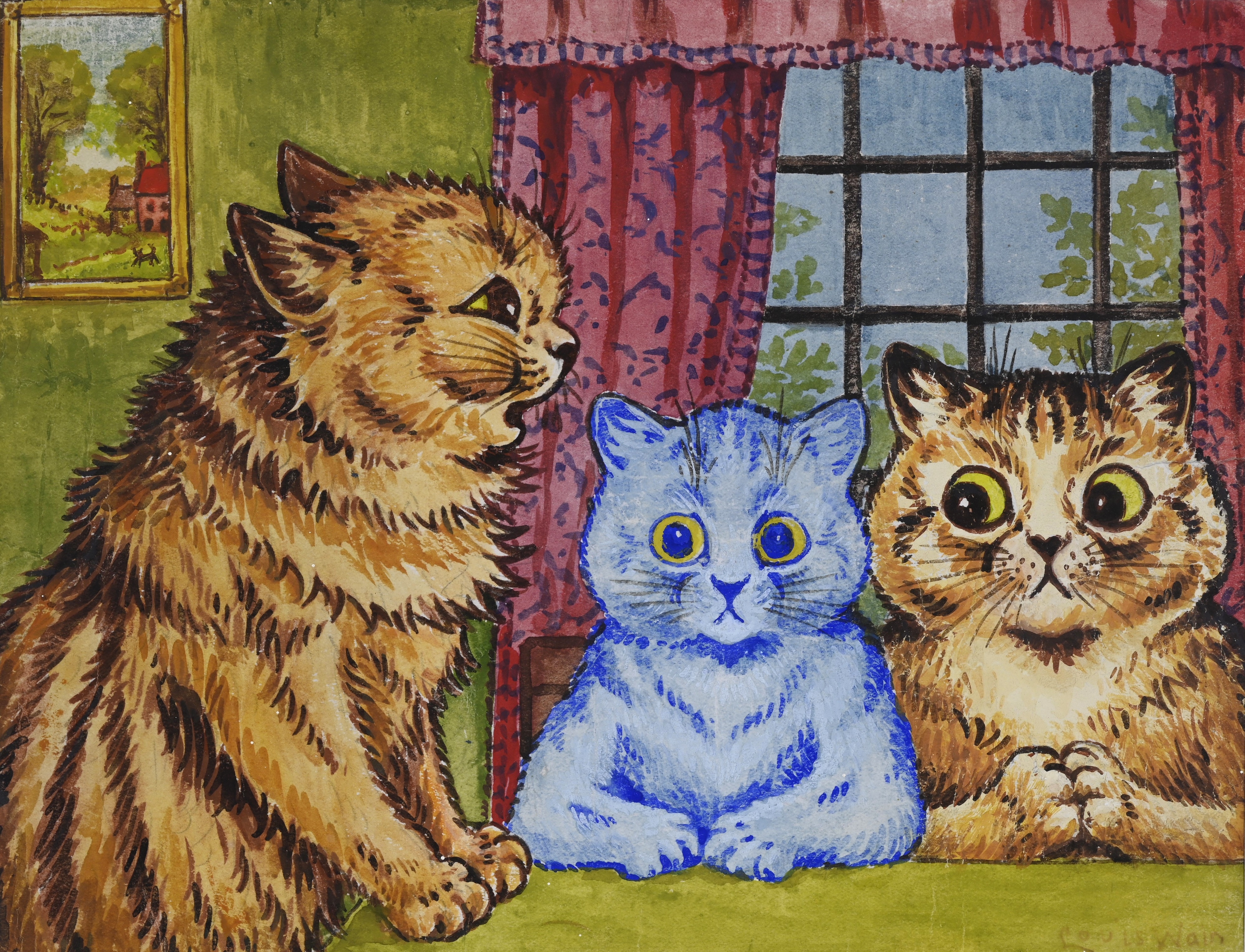 Louis Wain | Louis William Wain (British | MutualArt
