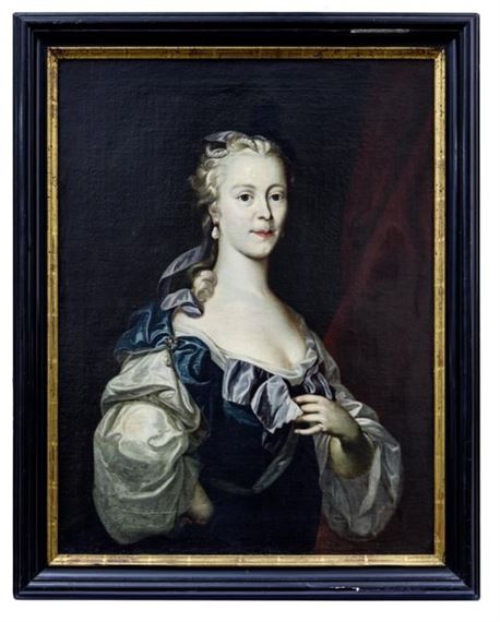 Bildnis einer adeligen Dame, Deutschland, 18. Jh