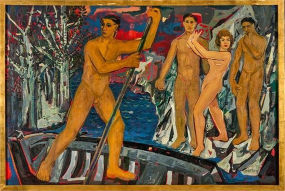 Thésée revenant des Enfers by Pierre Theron, 1956