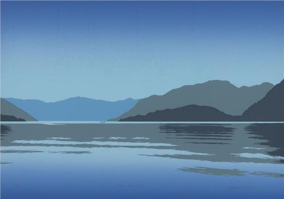 Port Essington by Roy Henry Vickers, dated 2017