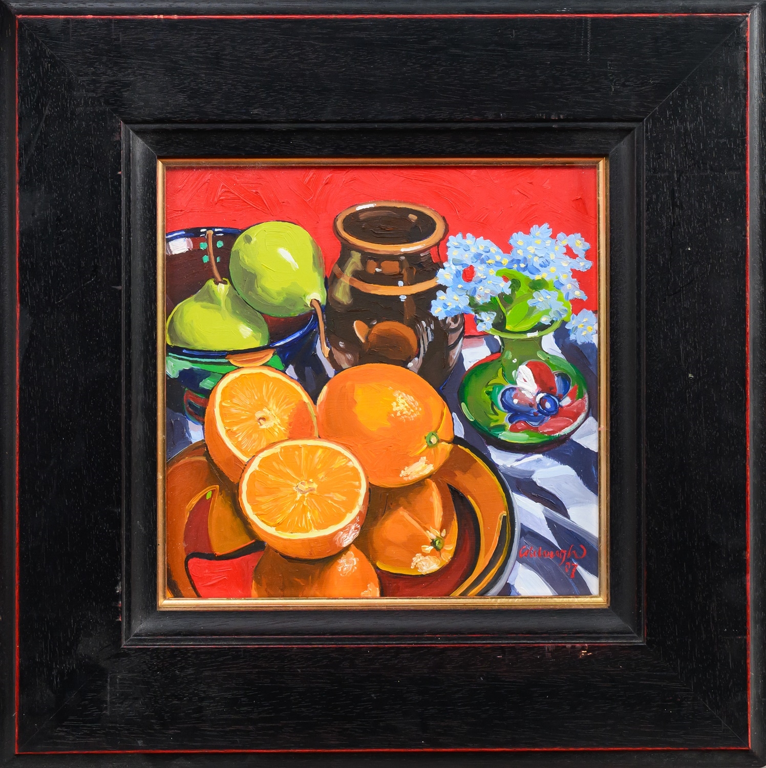 Frank Colclough | STUDY WITH FRUITS & FORGET-ME-NOTS (7) | MutualArt
