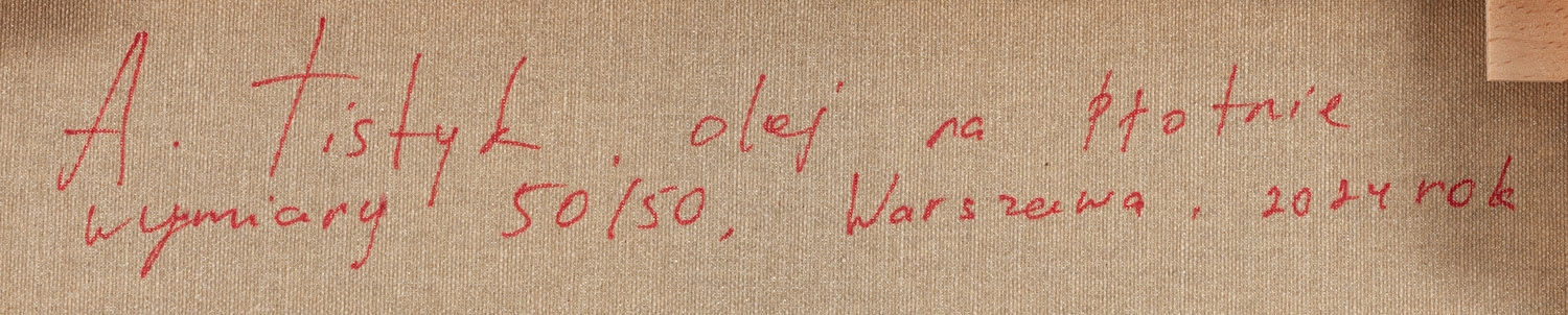 Artwork by Anzhela Tistyk, Breathe, Made of oil/canvas