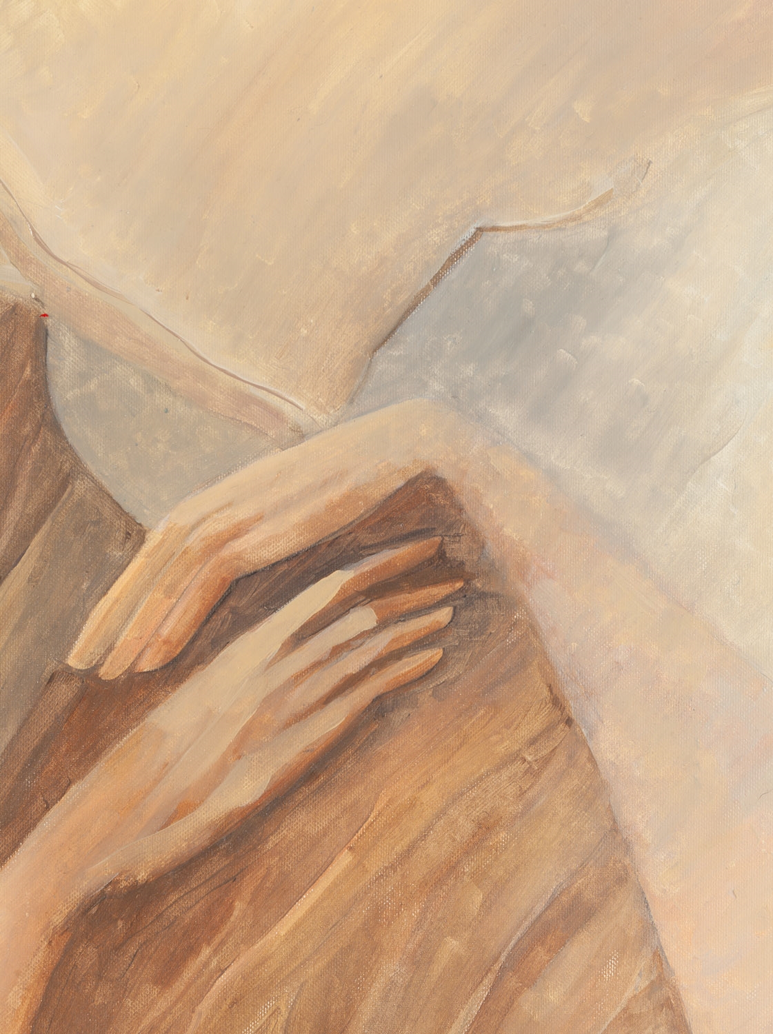 Artwork by Anzhela Tistyk, Breathe, Made of oil/canvas