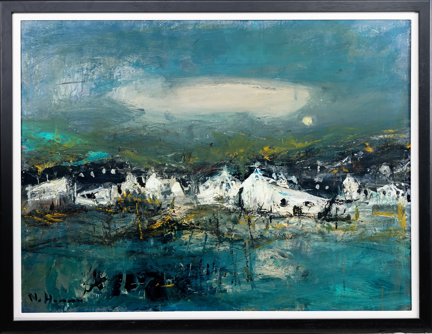 nael-hanna-houses-by-the-coast-mutualart