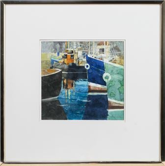 CLUSTER OF BOATS, PITTENWEEM - Brian Keany
