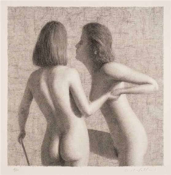 Seated Nude by Harry Holland, December 1982