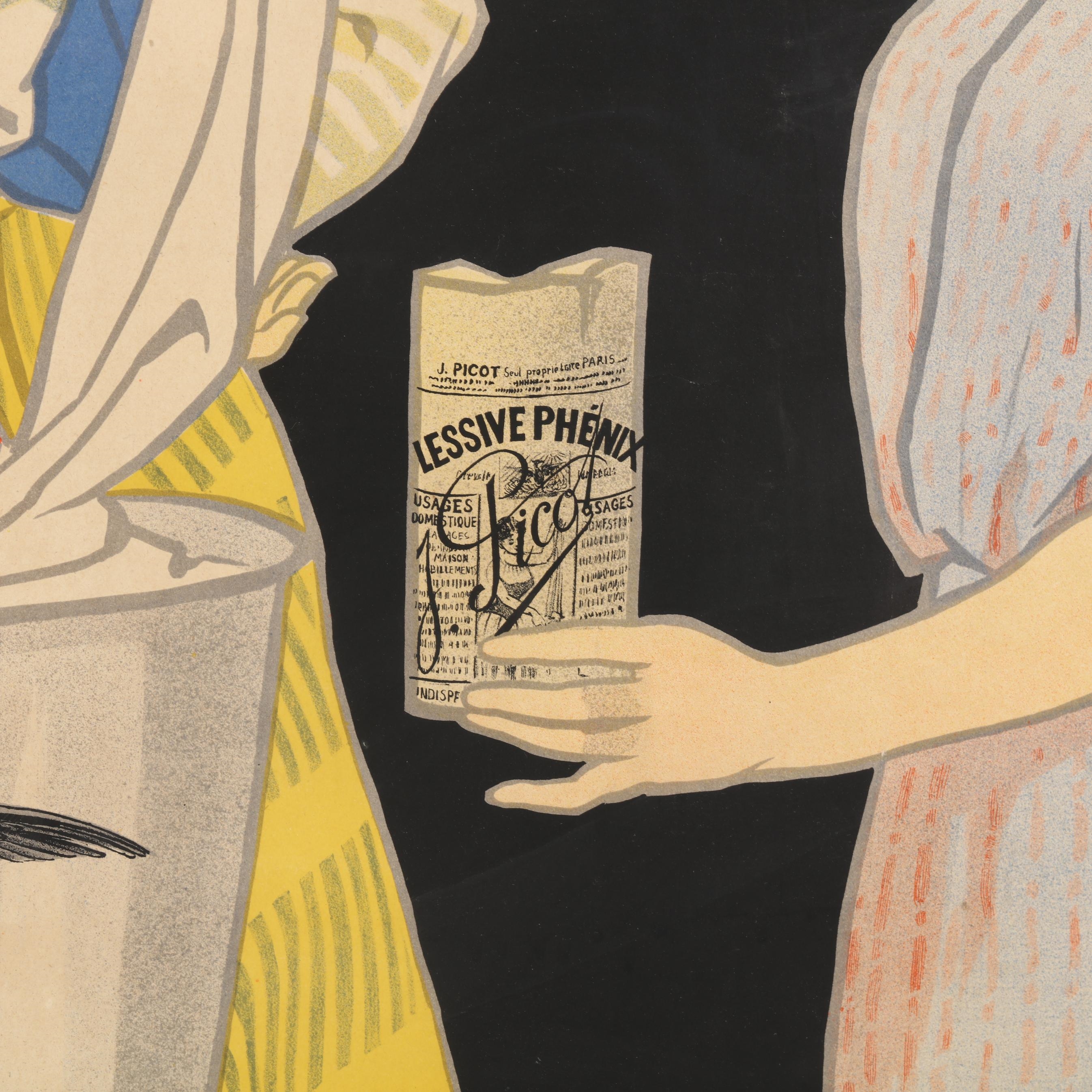 Artwork by Olivier Mourgue, Pascal Mourgue, Lessive Phénix, Made of Lithographic poster in colors