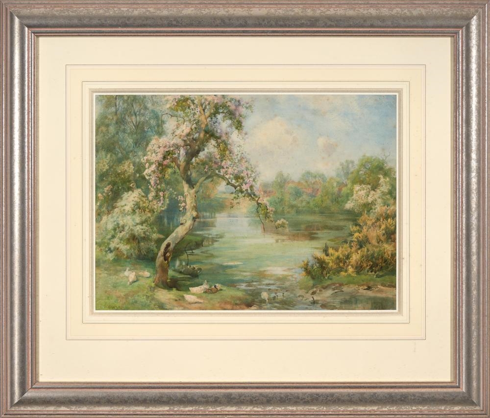 Frederick Mercer | River Scene | MutualArt
