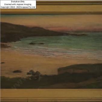 Beach Scene - Louis Grier