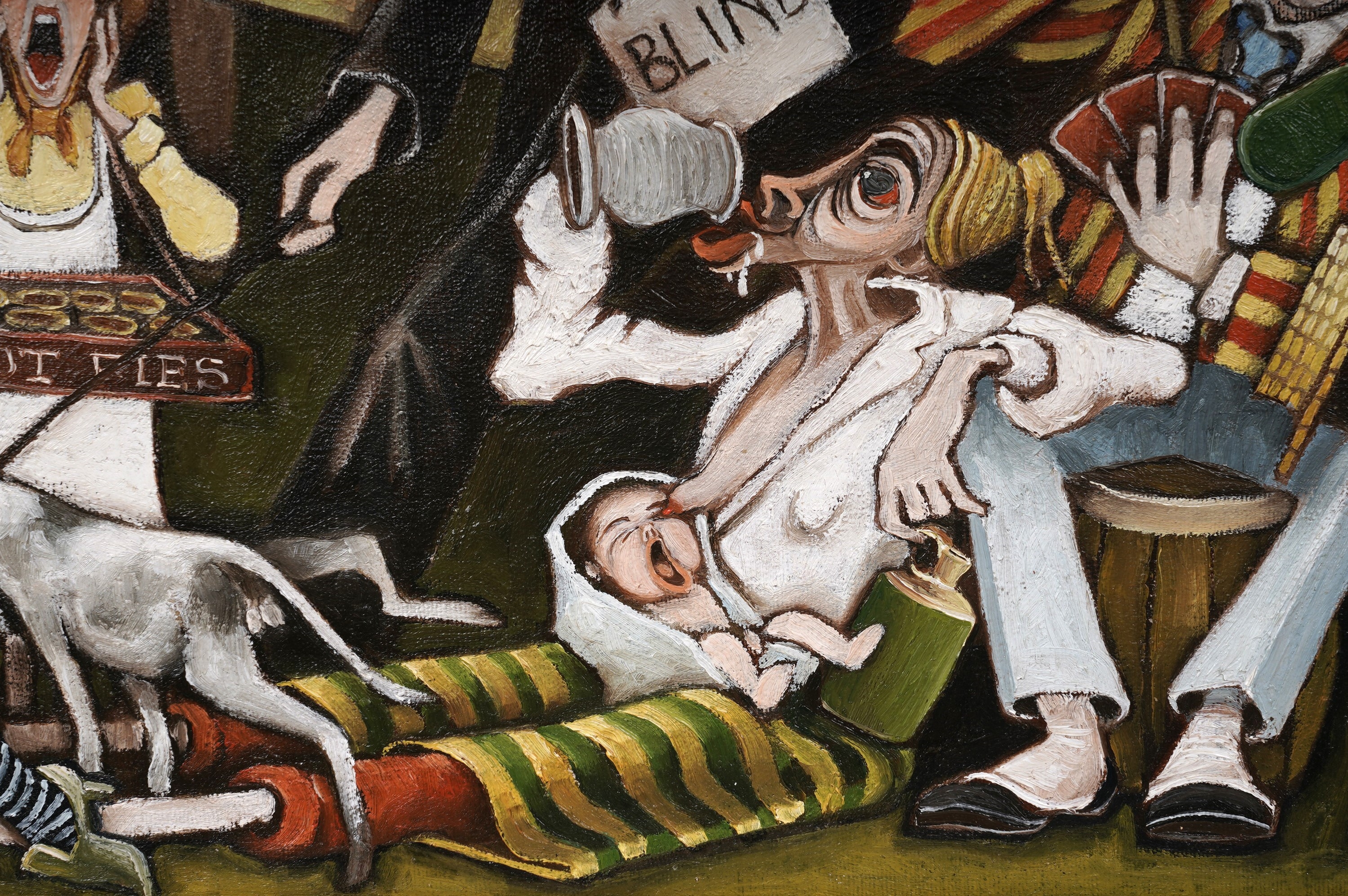 Robert Olley | The Blaydon Races (1979) | MutualArt