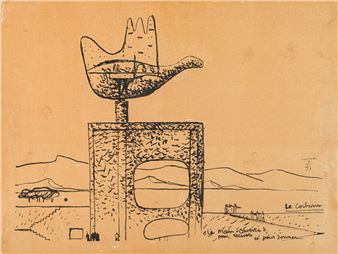 Le Corbusier | The Open Hand for receiving and giving. (Chandigarh