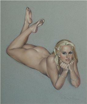 Nude Study - Victoria Fontaine-Wolf