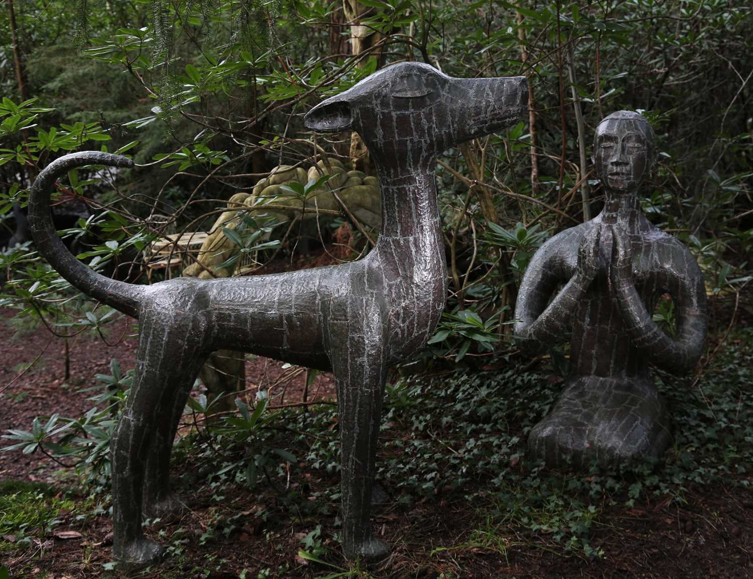 Artwork by Quentin Clemence, Beauty and the Beast, Made of copper