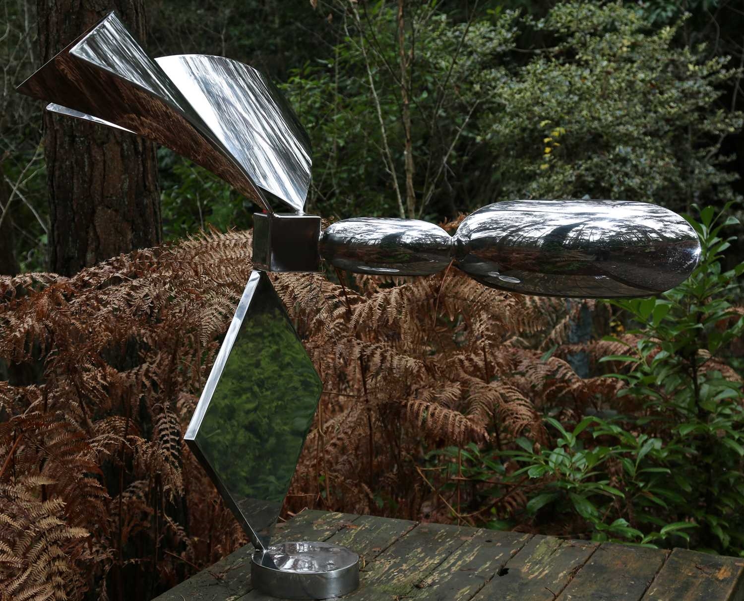 Artwork by Antanas Brazdys, Dragonfly
stainless steel, Made of stainless steel