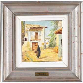 Escena rural - Manuel Pesudo Claramonte