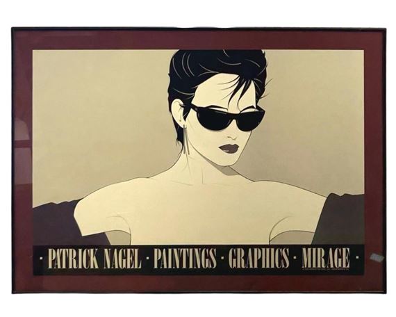 Patrick Nagel | 1983 Patrick Nagel Mirage Editions Serigraph (1983