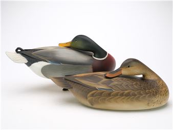 Preening mallards - George Strunk