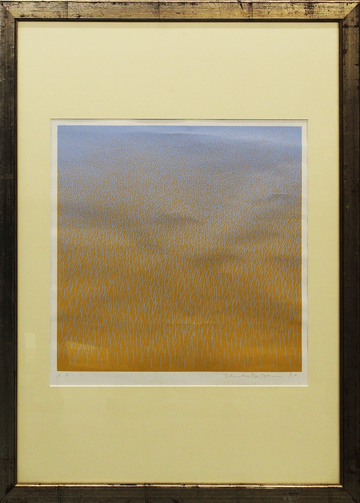Umberto Faini | litografia su cartoncino (1976) | MutualArt