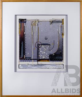 Wayne Talbot (Contemporary, Australian), Untitled (Abstract Structures) 1986, Mixed Media & Found Objects - Wayne Talbot
