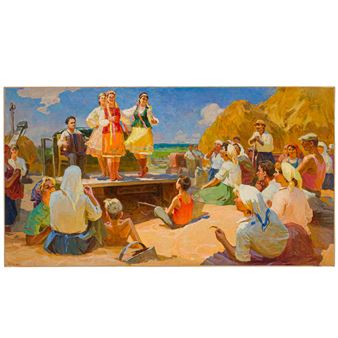 Festa domenicale dei lavoratori - Mykhaylo Ivanovich Vilkov