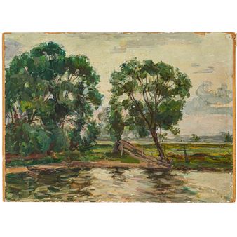 Paesaggio lacustre - Grigoriy Shegal