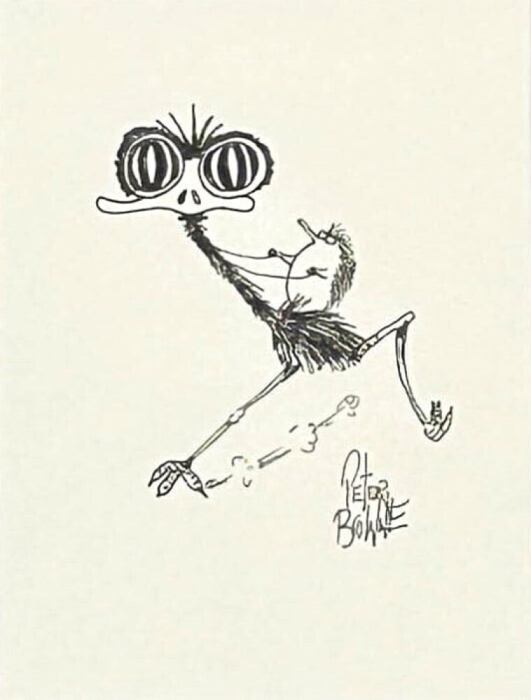 Peter Browne | The Emu Rider | MutualArt