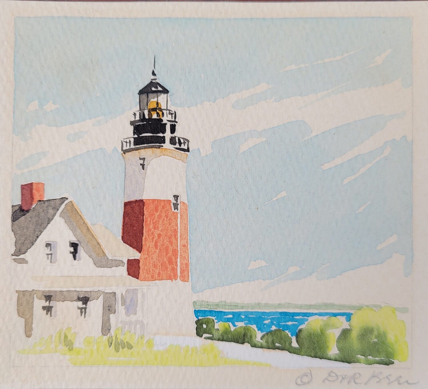 Doris Riker Beer | Sankaty Light | MutualArt