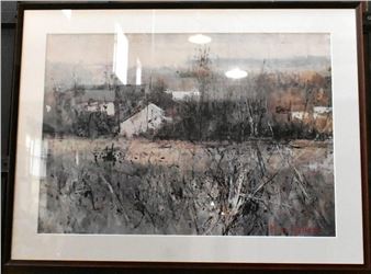 MOE GALLARD FRAMED ART PRINT - Moe Gallard