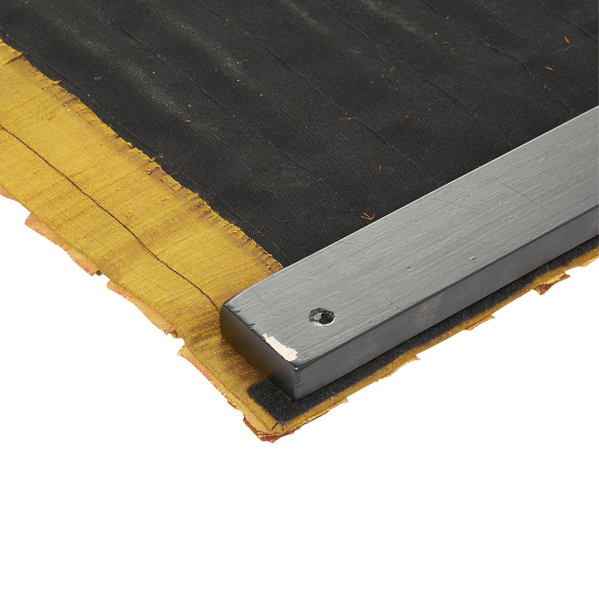 Tim Harding | Pair Tim Harding Rouched Silk Wall Hangings | MutualArt