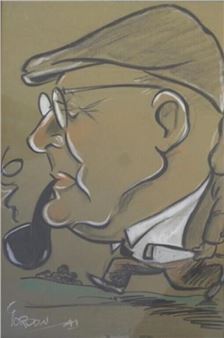 Cartoon of Horace Lillie - Dudley Gordon