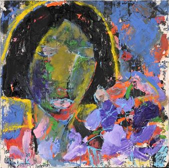 Abstracted Portrait - Therese Rink Streicher