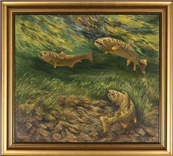 Brown Trout - Louise Marguerite Goudemond